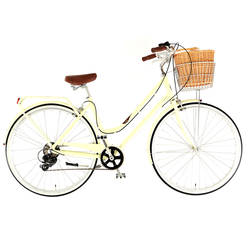 Dawes Duchess Deluxe Alloy Ladies Heritage Style Bike, Cream - 7 Speed Thumbnail