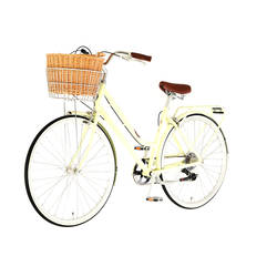 Dawes Duchess Deluxe Alloy Ladies Heritage Style Bike, Cream - 7 Speed 2 Thumbnail