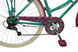 Elswick Deluxe Ladies Traditional Hybrid Comfort Heritage Bike 700c 5 Thumbnail