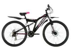 Boss Stealth Full Suspension Mountain Bike - 26