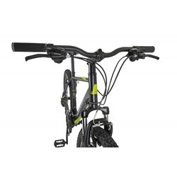 Claud Butler Edge Hardtail Mountain Bike - Black/Green 2 Thumbnail