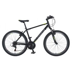 Claud Butler Edge Hardtail Mountain Bike Black Green