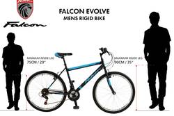 Falcon Evolve Rigid Mens/Boys Mountain Bike - 26