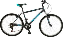 Falcon Odyssey Hardtail Mountain Bike - Black/Blue Thumbnail