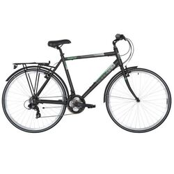 Freespirit Trekker 700c Mens Trekking Bike Black/Grey/Green Thumbnail