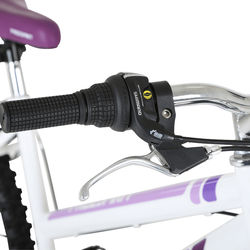 Freespirit Tracker Ladies Mountain Bike, White/Purple - 18 Speed, 26