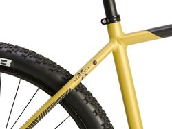 Raleigh Strada X Hardtail Hybrid Mountain Bike - Satin Black/Gold 6 Thumbnail