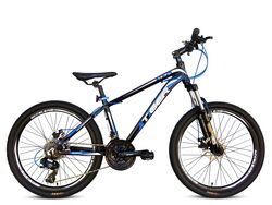 Tiger ACE 24 Mens Alloy Hardtail Mountain Bike, Blue - 24