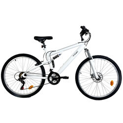 YOAC 84 Link Mountain Bike, 18 Speed - White Thumbnail