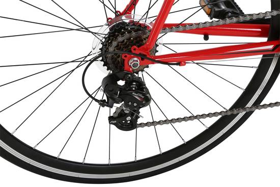 Barracuda Corvus Gents 700c 14 Speed Road Racing Bike Cycle Red Limited Edition 