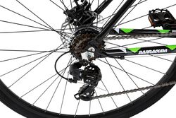 Barracuda Hydrus Mens Hybrid Sports Road Bike - Black 3 Thumbnail