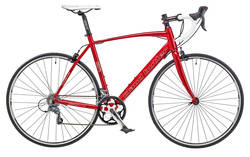Claud Butler Torino SR2 Gents 700C 16 Speed STI Alloy Frame Carbon Forks Road Racing Bike Red Thumbnail