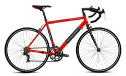 Dallingridge Optimum Unisex Alloy Road Bike, 700c Wheel, 14 Speed - Gloss Red/Black Thumbnail