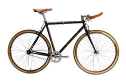 Raleigh Propaganda Mens Urban Commuter Road Bicycle, Single Speed / Fixed Gear - Black Thumbnail