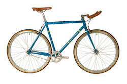 Raleigh Propaganda Mens Urban Commuter Road Bicycle, Single Speed / Fixed Gear - Blue Thumbnail