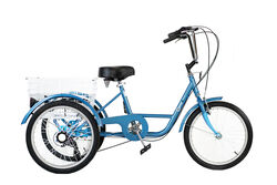Ex-Demo Aurai Step Through Adult Tricycle Fully Assembled - Pearl Dark Blue  Thumbnail