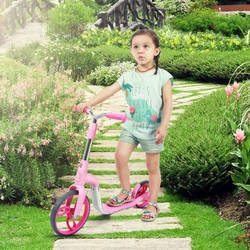 AEST Kids 2-In-1 Convertible Kick Scooter And Balance Bike - Steel Frame B02 3 Thumbnail