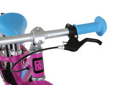 Cuda New Runner Girls Alloy Training Balance Bike, Pink/Blue - 12