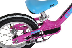 Cuda New Runner Girls Alloy Training Balance Bike, Pink/Blue - 12