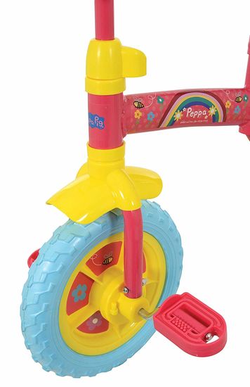 peppa pig 2 in 1 training bike