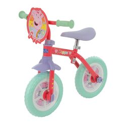 Peppa Pig My First 2-in-1 10in Training Bike 1 Thumbnail