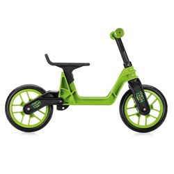 Xootz Toddler Kids Boys Folding Training Balance Bike - Green 1 Thumbnail