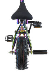 1080 Stunt Freestyle Mini BMX Bike, LTD Edition Frame - Neo Chrome Jet Fuel 4 Thumbnail