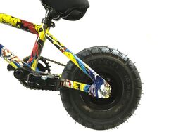 1080 Stunt Freestyle Mini BMX Bike - Ltd Ed Colour Cartoon Graphic 6 Thumbnail