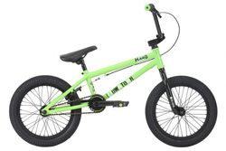 Haro Downtown Kids BMX Bike Gloss Lime - 18