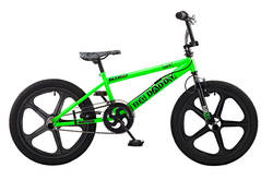 Rooster Big Daddy Green Freestyle BMX Bike with Gyro - 20