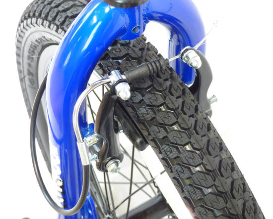 ▷ BMX Enfant Rooster Radical Blanc/Violet 18 pouces : 2 pegs