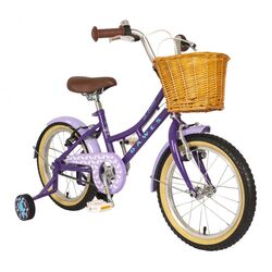 Dawes Lil Duchess 16in Wheel Kids Heritage Bike - Purple 1 Thumbnail