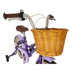 Dawes Lil Duchess 16in Wheel Kids Heritage Bike - Purple 4 Thumbnail