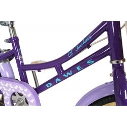 Dawes Lil Duchess 16in Wheel Kids Heritage Bike - Purple 5 Thumbnail