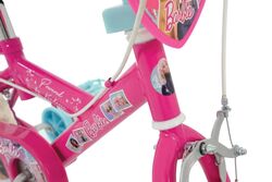 Barbie 12in Kids Bike - Pink 3 Thumbnail
