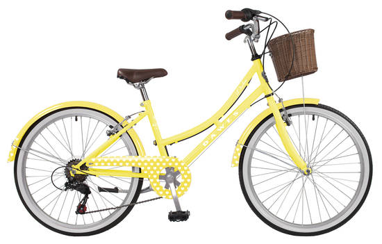 Buy a Lil Duchess Yellow Hearts Kids Bike from E Bikes Direct Outlet