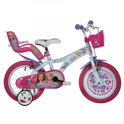 Dino Barbie Kids Bike with Stabilisers - 14