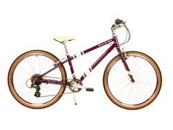 Raleigh Pop 26 Junior Rigid Mountain Bicycle - Purple Maroon Thumbnail