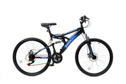 Basis 1 FS Mountain Bike Black Blue