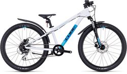 Cube Acid 240 Disc Allroad, 24in Wheel - White/Blue Thumbnail