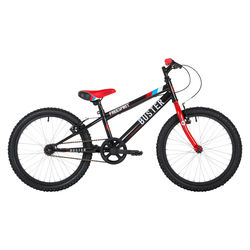 Freespirit Buster Junior Boys Mountain Bike, Black/Red - 20