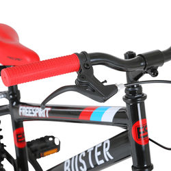 Freespirit Buster Junior Boys Mountain Bike, Black/Red - 20