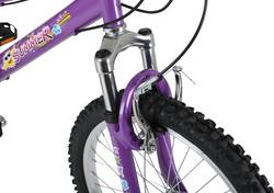 Freespirit Summer Purple Junior Girls Hardtail Mountain Bike, 6 Speed - 11
