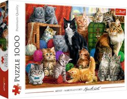 Trefl Feline Meeting Puzzle - 1000 Pieces