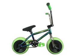 Imperfect 1080 Mini Freestyle BMX - Neo Chrome Jet Fuel/Chrome/Green 6 Thumbnail