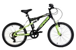 Imperfect Basis Gator Junior Full Sus Mountain Bike, 20