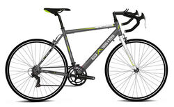 Imperfect Basis Phantom Unisex ALLOY Road Bike, 700c Wheel, 14 Speed - Gloss Grey/Lime/White Thumbnail