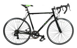 Imperfect Basis Tourmalet 14 Adults Road Bike, Alloy Frame, 700c Wheel, 14 Speed - Black/Lime 1 Thumbnail