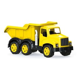 Imperfect Dolu Giant Truck Kids Play Vehicle w/ Tipper - Yellow Thumbnail