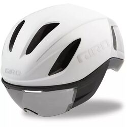 Imperfect Giro Vanquish Mips Aero Road Bike Safety Helmet - Matt White/Silver Thumbnail